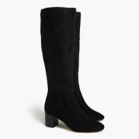 Knee-high heeled boots