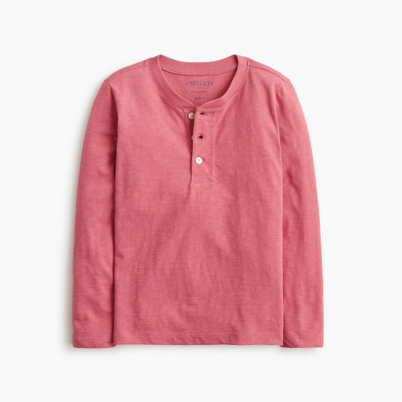 Boys' henley tee