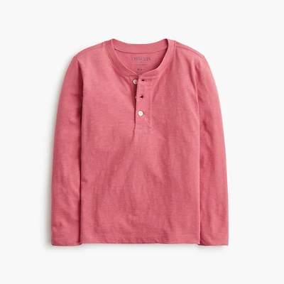 Boys' henley tee