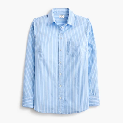 Lightweight cotton-blend shirt signature fit