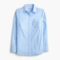 Lightweight cotton-blend shirt signature fit