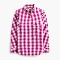 Lightweight cotton-blend shirt signature fit