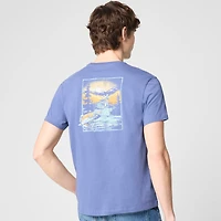 Fishing stream graphic tee