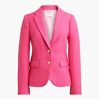 Petite tweed schoolboy blazer