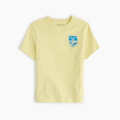 Boys' hole one graphic tee