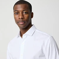 Slim performance dress shirt