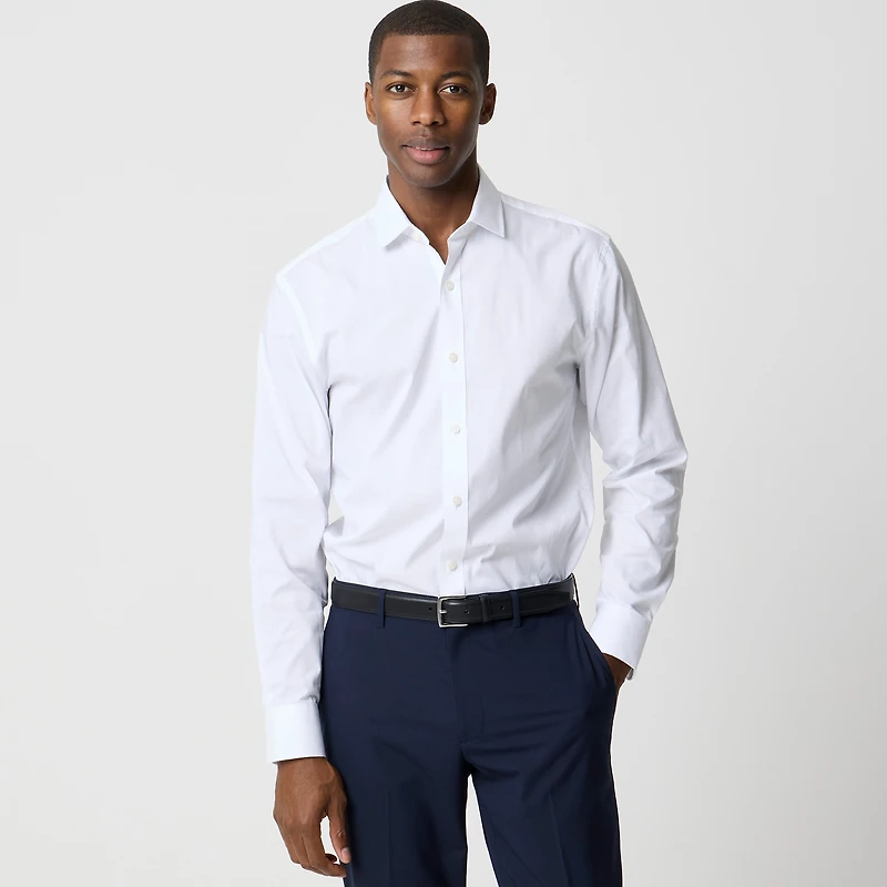 Slim performance dress shirt