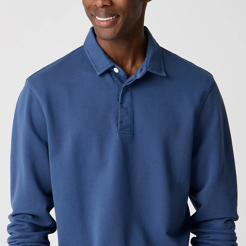 Rugby pullover sweatshirt