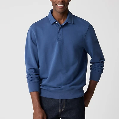 Rugby pullover sweatshirt