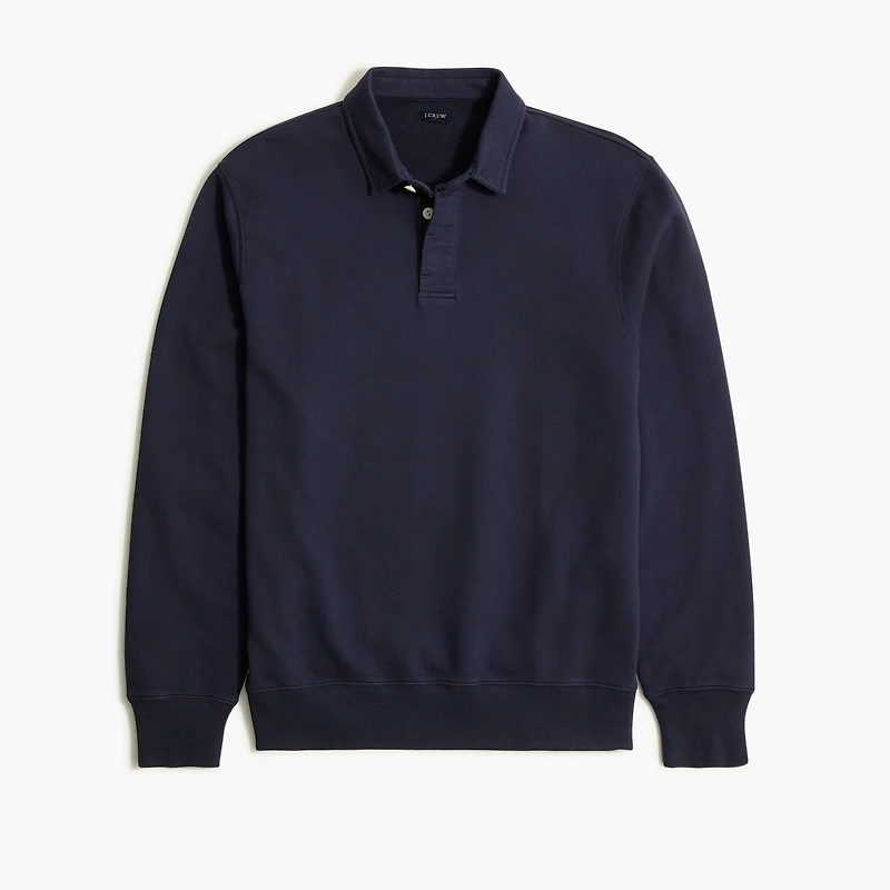 Rugby pullover sweatshirt