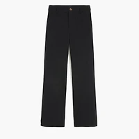 Lizzie high-rise patch-pocket wide-leg pant