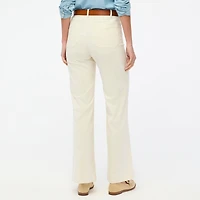 Lizzie high-rise patch-pocket wide-leg pant