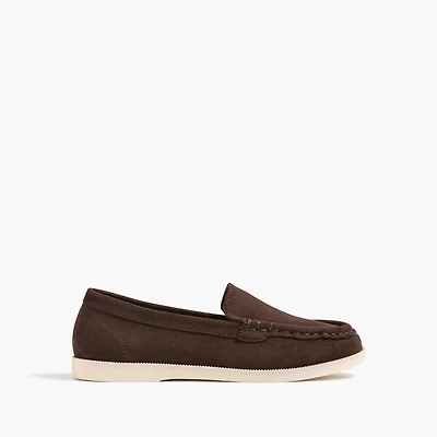 Boys' sueded loafers