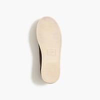 Boys' sueded loafers