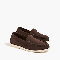Boys' sueded loafers