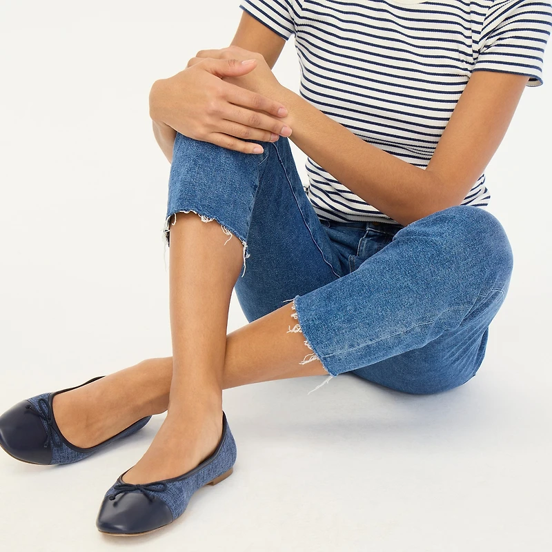 Curvy essential straight jean in all-day stretch