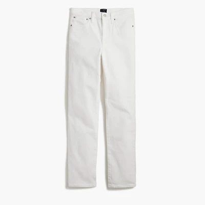 Essential straight white jean all-day stretch