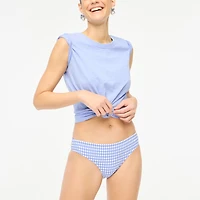 Seersucker bikini bottom