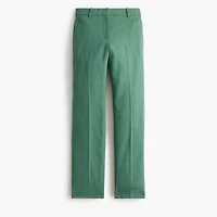 Petite Kallie stretch linen-blend straight-leg pant