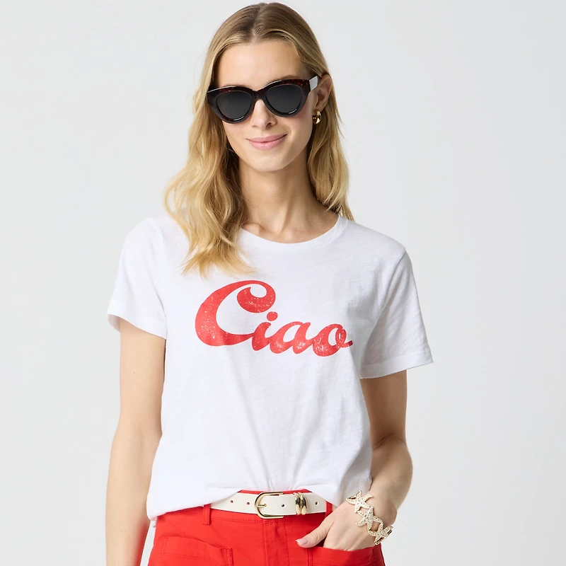 "Ciao" graphic collector's tee
