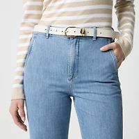 Drapey denim trouser