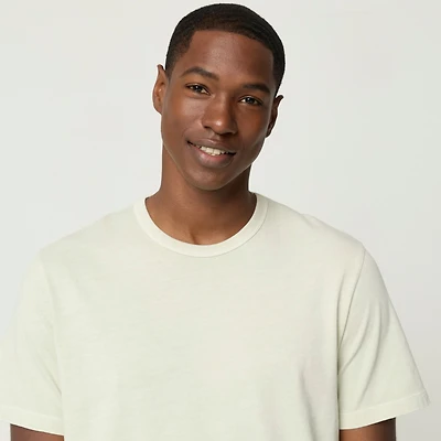 Garment-dyed tee