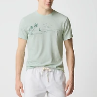 Ocean landscape graphic tee