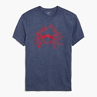 Crab graphic tee