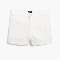utility denim short