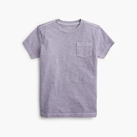 Boys' short-sleeve garment-dyed tee
