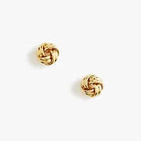 Knot stud earrings