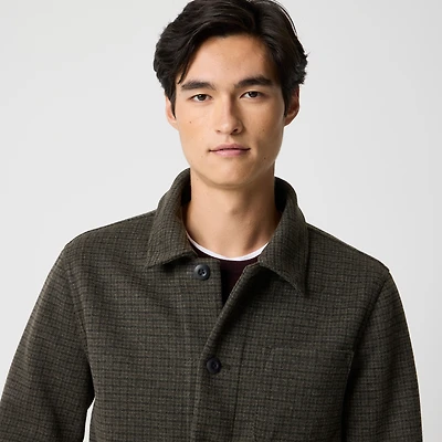 Knit chore jacket