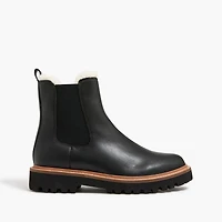 Lug-sole Chelsea boots