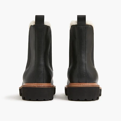 Lug-sole Chelsea boots
