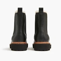 Lug-sole Chelsea boots