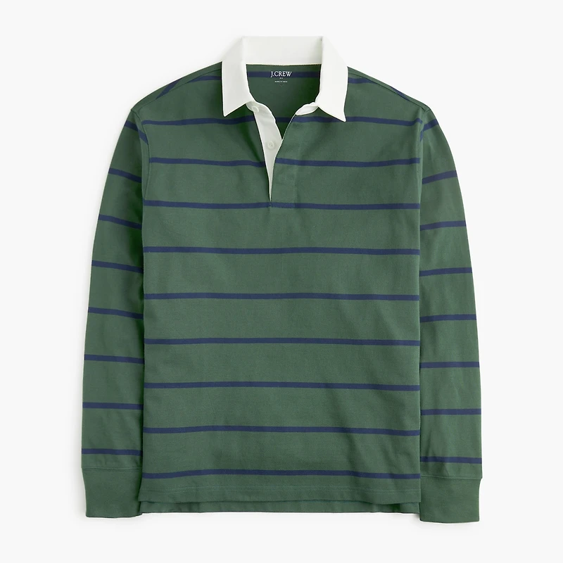 Striped rugby shirt