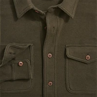 Double-knit work shirt