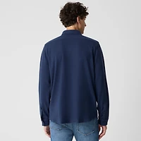 Double-knit work shirt