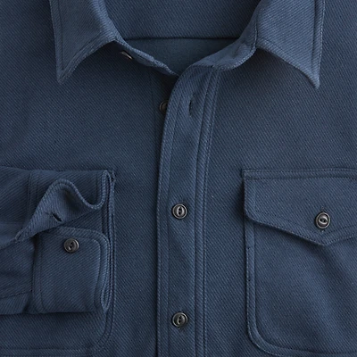 Double-knit work shirt