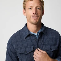 Double-knit work shirt
