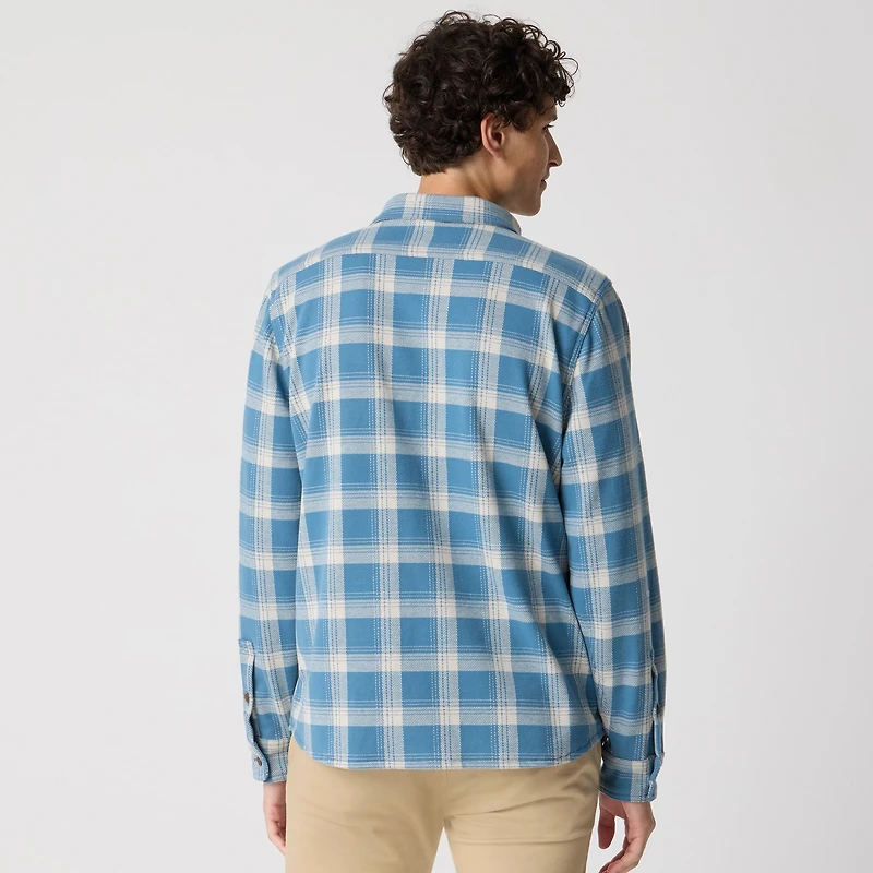 Double-knit work shirt