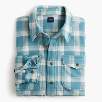 Double-knit work shirt