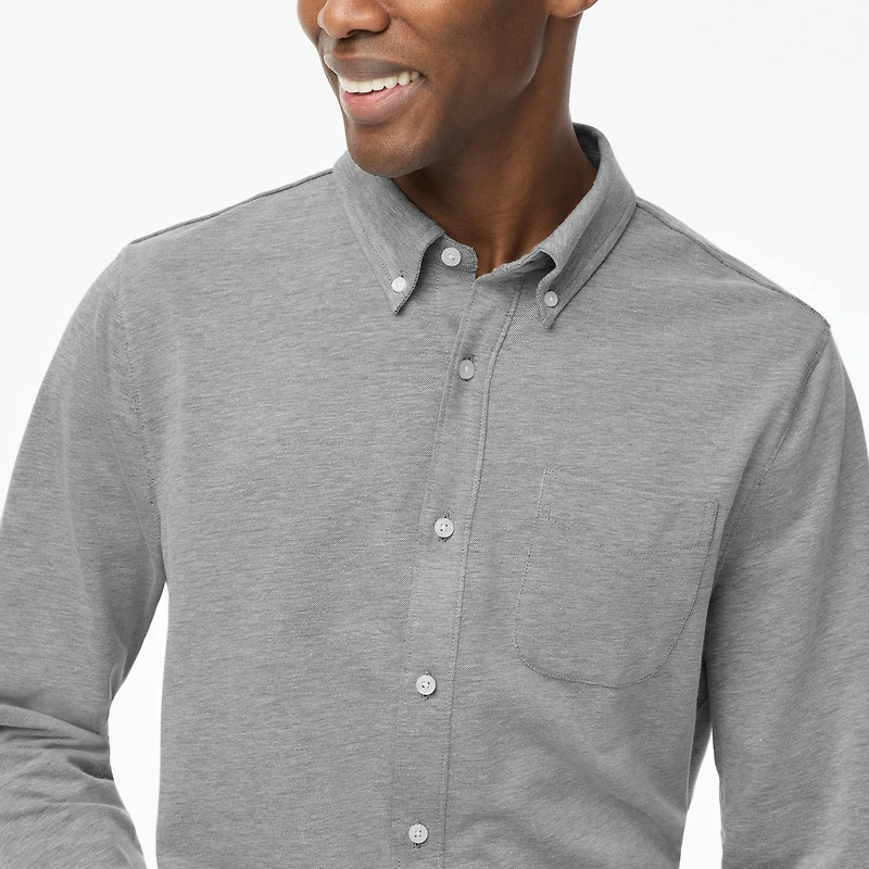 Performance knit oxford shirt