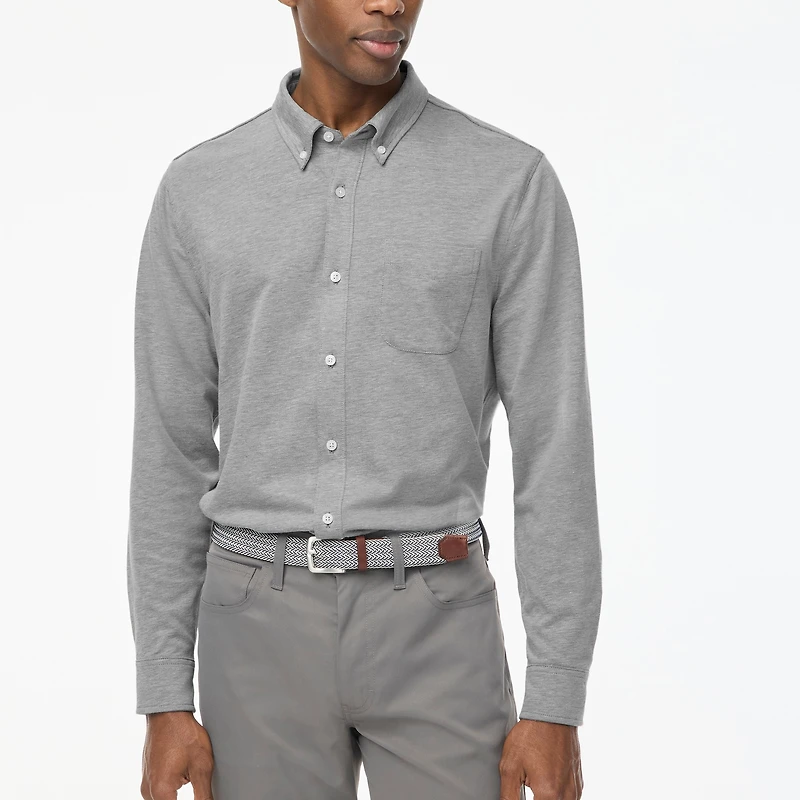 Performance knit oxford shirt