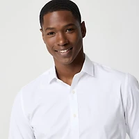 Tailored performance dress shirt