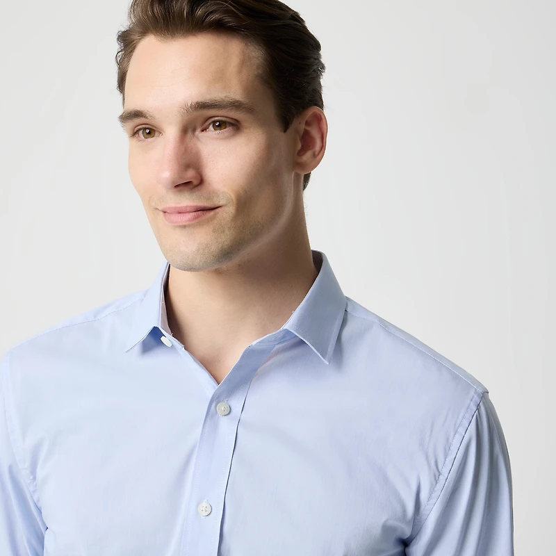 Tailored performance dress shirt