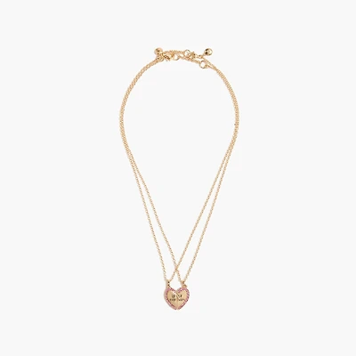 Girls' friendship necklaces set-of-two