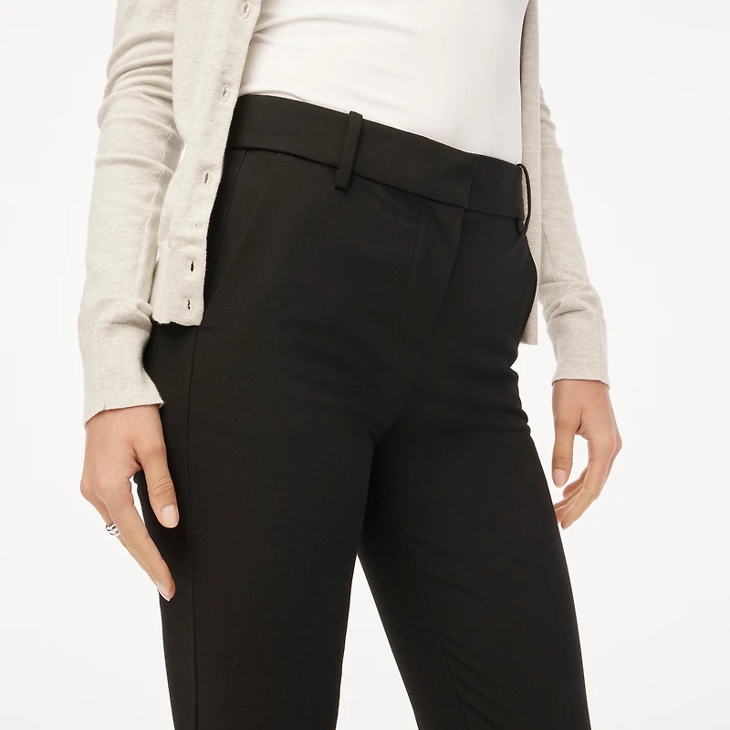 Slim-fit full-length trouser pant