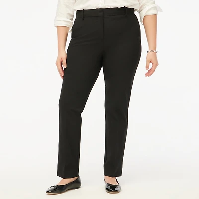 Slim-fit full-length trouser pant