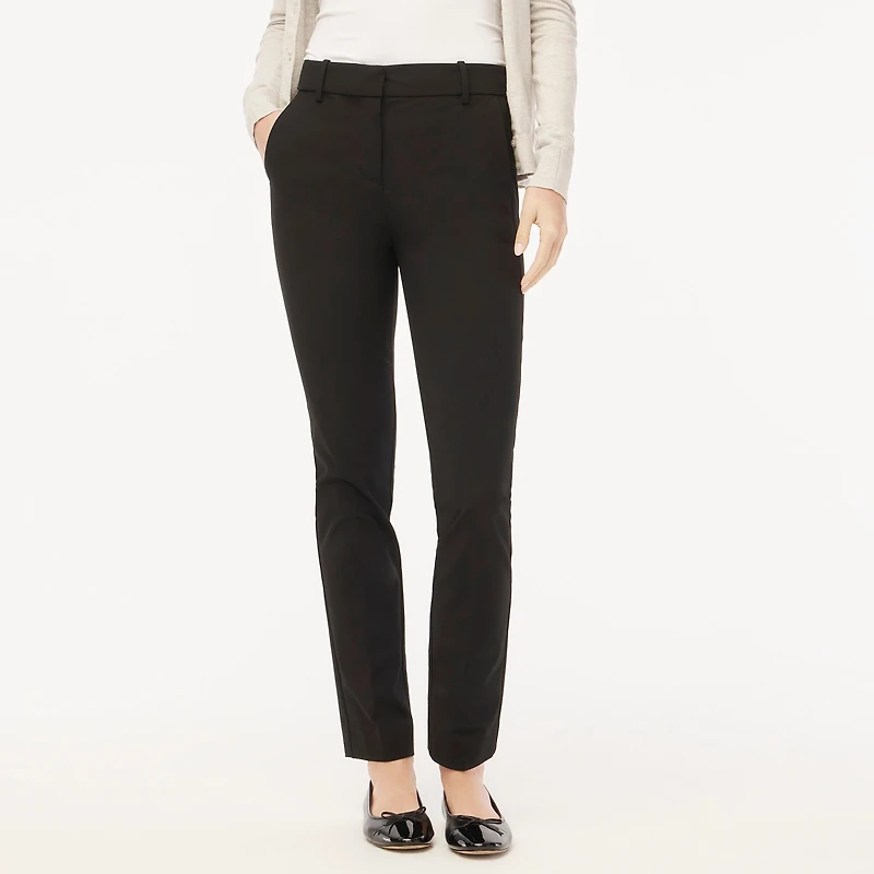 Slim-fit full-length trouser pant